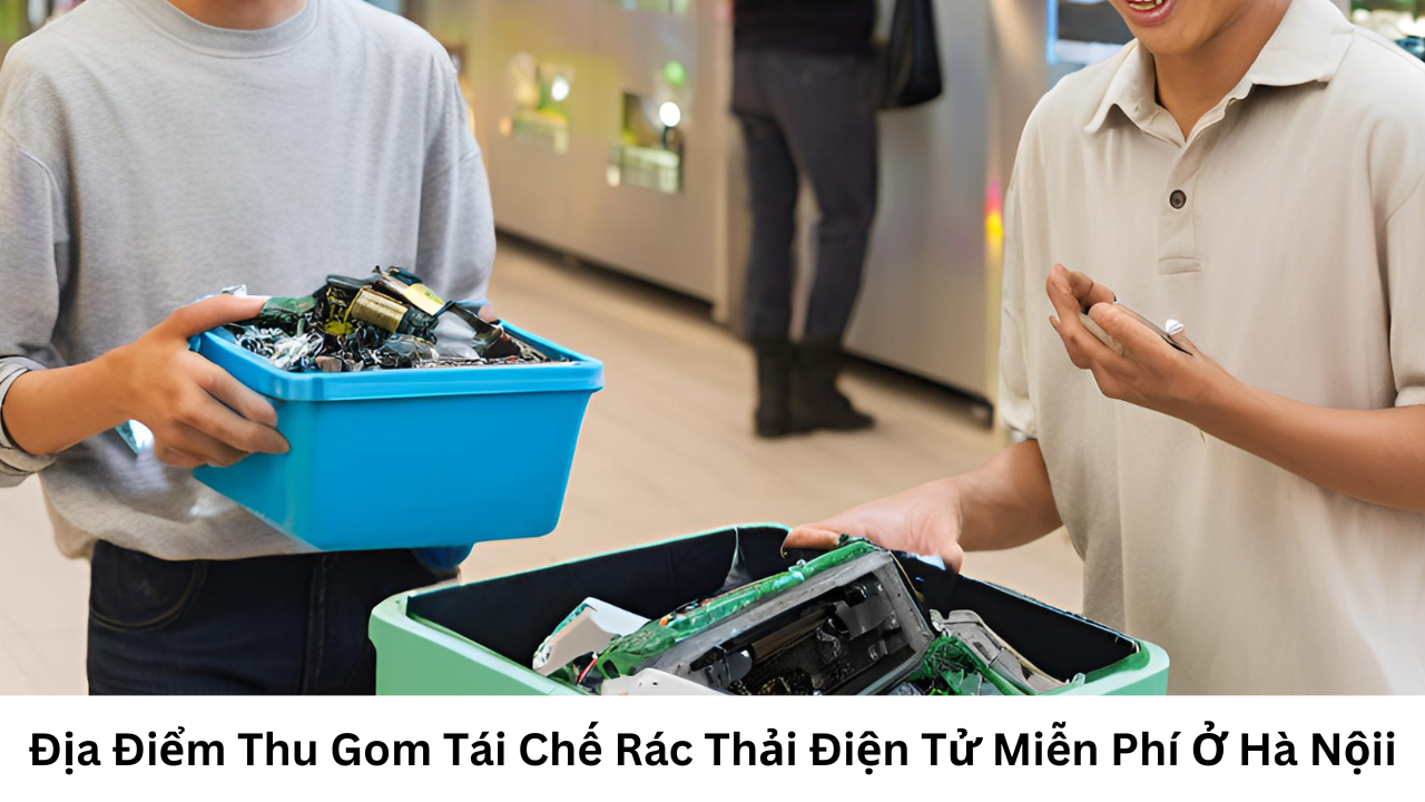 Địa Điểm Thu Gom Tái Chế Rác Thải Điện Tử Miễn Phí Ở Hà Nội