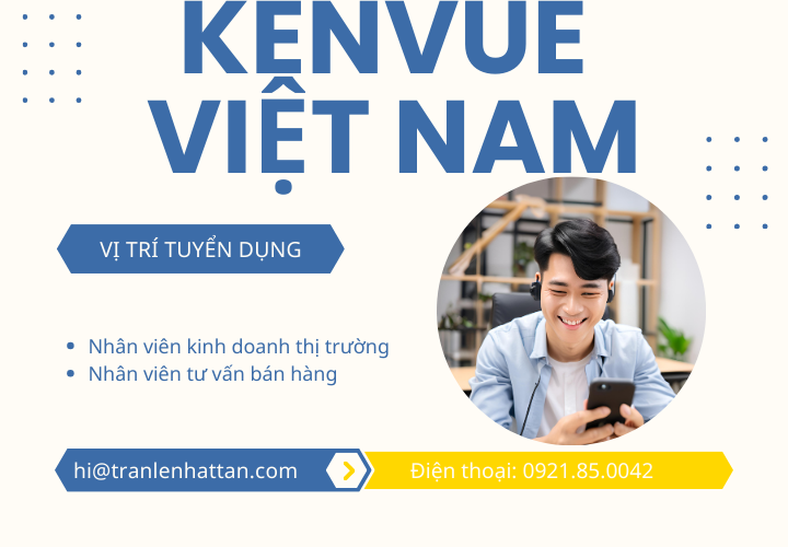 Tuyển dụng Nhân viên kinh doanh thị trường Kenvue tại Hà Đông, Hà Nội