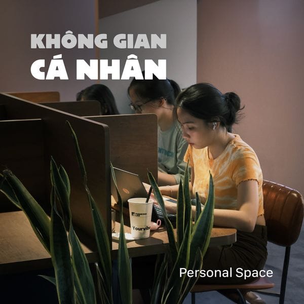 Yourvibes Coffee and Space Không Gian Làm Việc Tối Giản